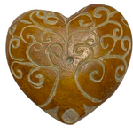 Load image into Gallery viewer, Incense holder Carved Soapstone Chakra heart