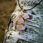 Load image into Gallery viewer, Rose Quartz Handmade Pendant