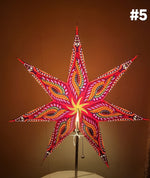 Ladda upp bild till gallerivisning, 5. Julstjärna 7 spetsar