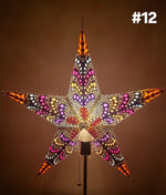 Load image into Gallery viewer, 12. Poinsettia 5 points