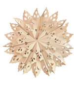 Load image into Gallery viewer, 5. Poinsettia snowflake white large
