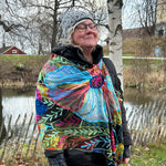 Ladda upp bild till gallerivisning, Blossom Dream ullsjal
