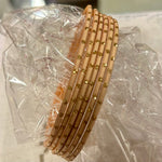 Load image into Gallery viewer, L Färgglada matta Bangles – Indiska armband 6 för 20 kr
