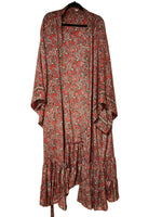 Ladda upp bild till gallerivisning, Kimono/klänning med volang
