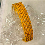 Load image into Gallery viewer, L Färgglada matta Bangles – Indiska armband 6 för 20 kr
