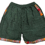 Ladda upp bild till gallerivisning, Bohemiska shorts i bomull – folklor detaljer
