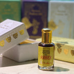 Load image into Gallery viewer, Amber parfymolja 10 ml – Chakra Natural Perfume Oil roll-on från Indien | Beauty of India
