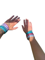 Ladda upp bild till gallerivisning, Färgglada Bangles – Indiska armband 6 för 20 kr
