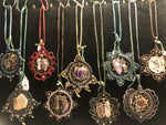 Ladda upp bild till gallerivisning, Makramé halsband Drömfångar
